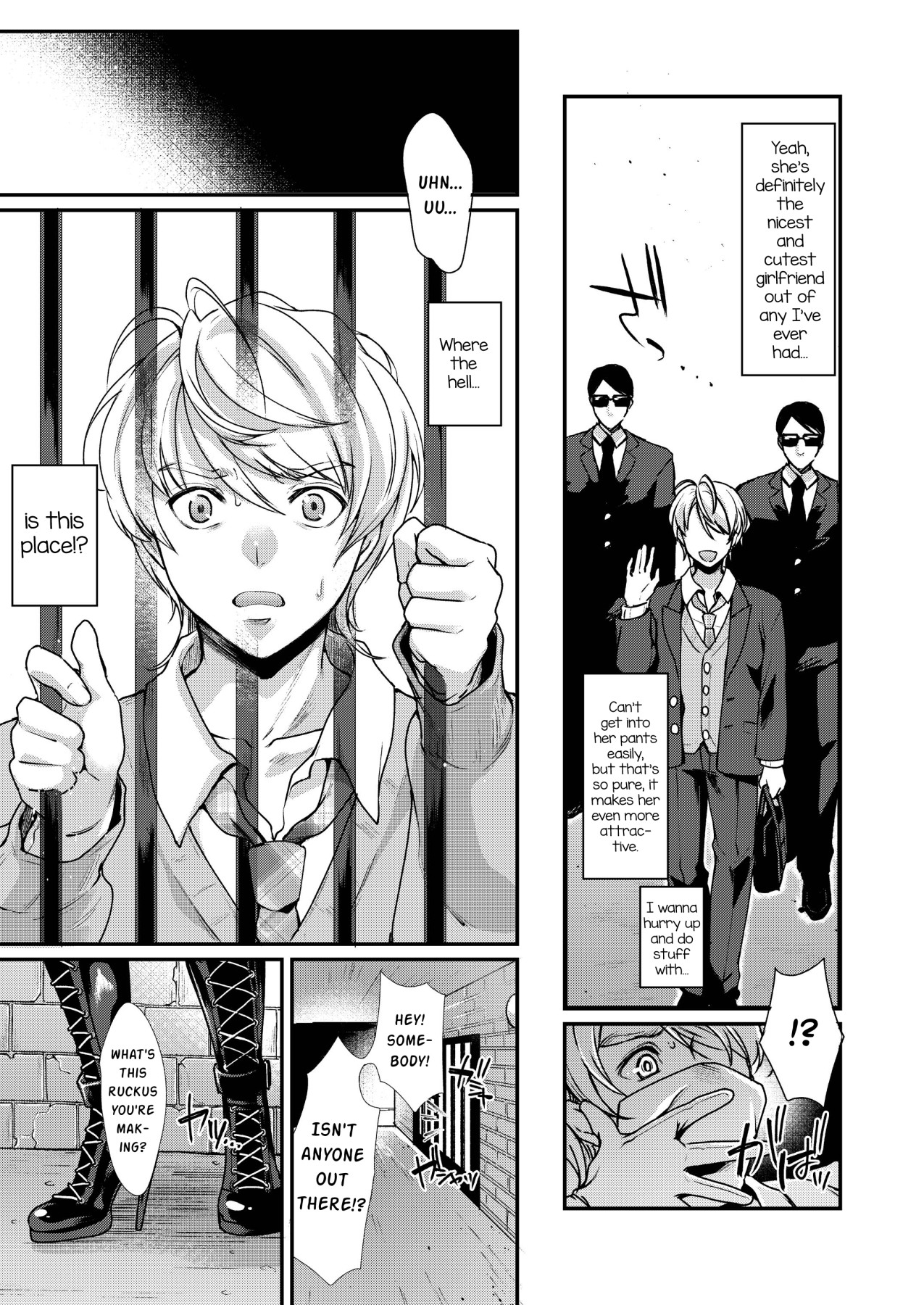 Hentai Manga Comic-Criminal Lust Training Record - A Futanari's Ass Fucking Plot-Read-4